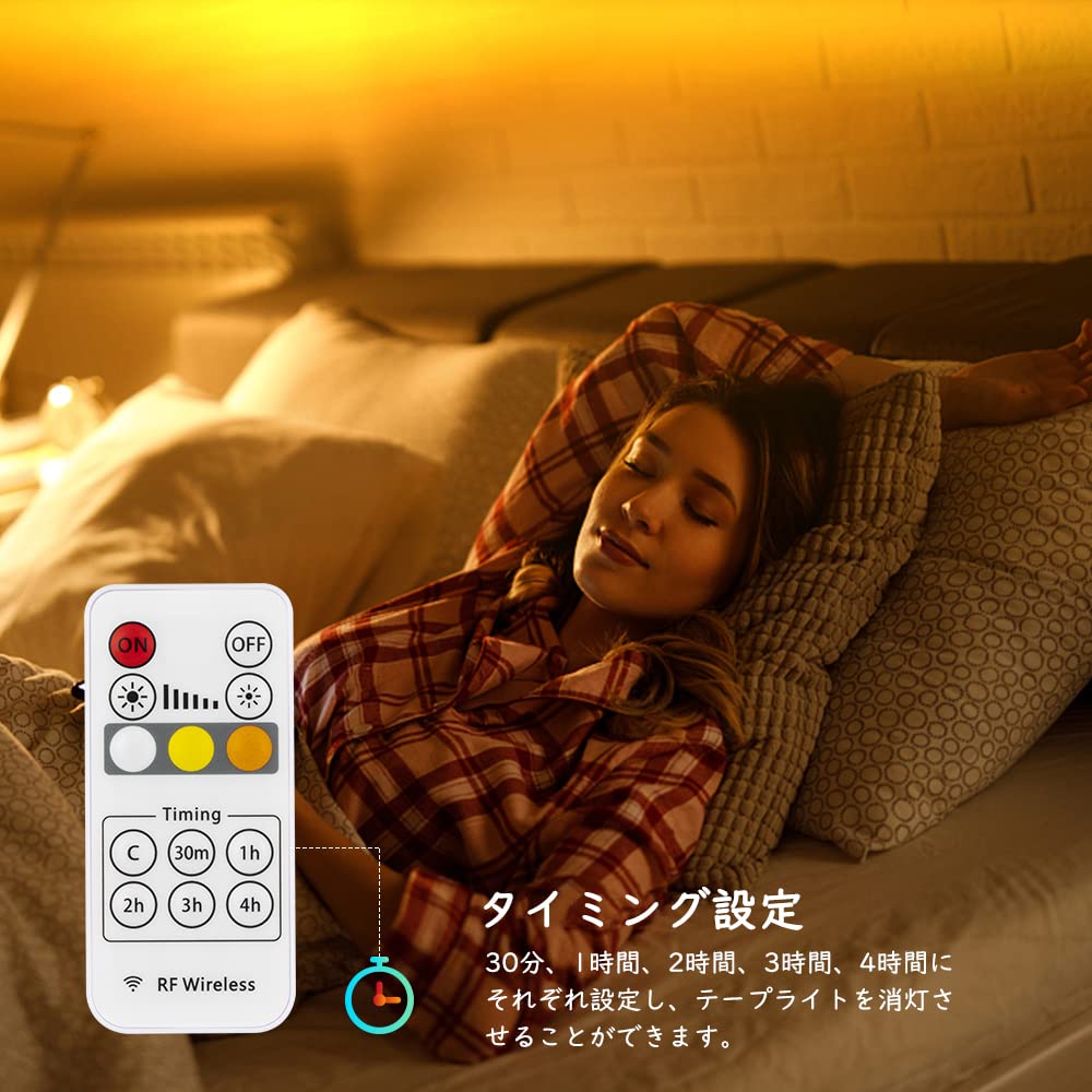 BTF-LIGHTING FCOB COB CCT LED Strip Light, Flexible, USB Light, High Density, 1M, 640 LEDsm, Warm White, Neutral White, 3000K-6000K, 10mm Wide Strip,