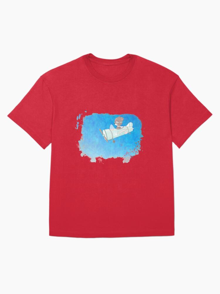 The Wind Rises Flying High Oversized Unisex T-Shirt