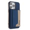 Odnímatelná 2v1 kožená peněženka Magnetický držák na karty Pouzdro na telefon Pro iPhone 16 Pro Max 15 Plus 14 13 12 11 XR 8 7 Převratné pouzdro