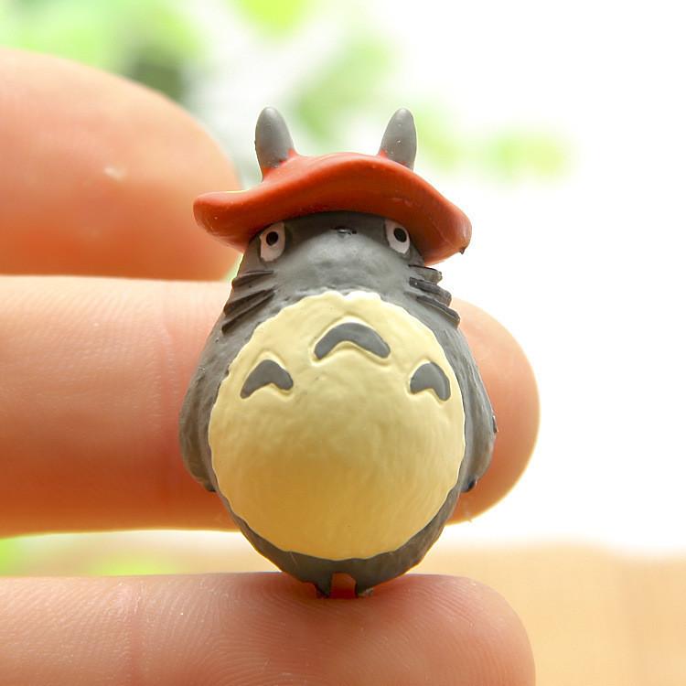 Neighbor Totoro My Pvc Ornament With Mushroom On The Top Of The Head For Gift