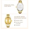Top Brands Luxury Quartz Wristwatches Fashion Elegant Watches For Women Stainless Steel Strap Watch