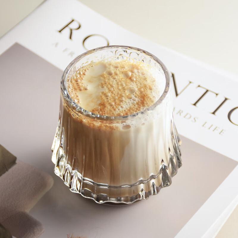 Heat-Resistant Transparent Glass Coffee Cup