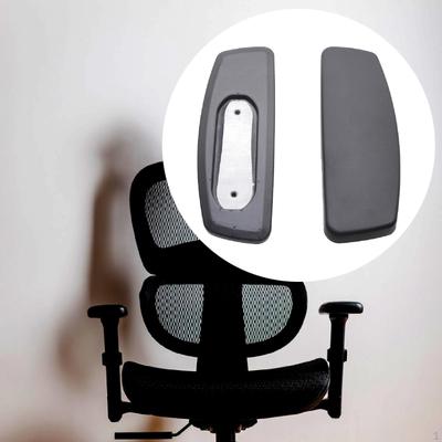 2x Office Chair Armrest Pads,Armrest Covers Home Dining Room Support Arm Elbow with Mounting Holes