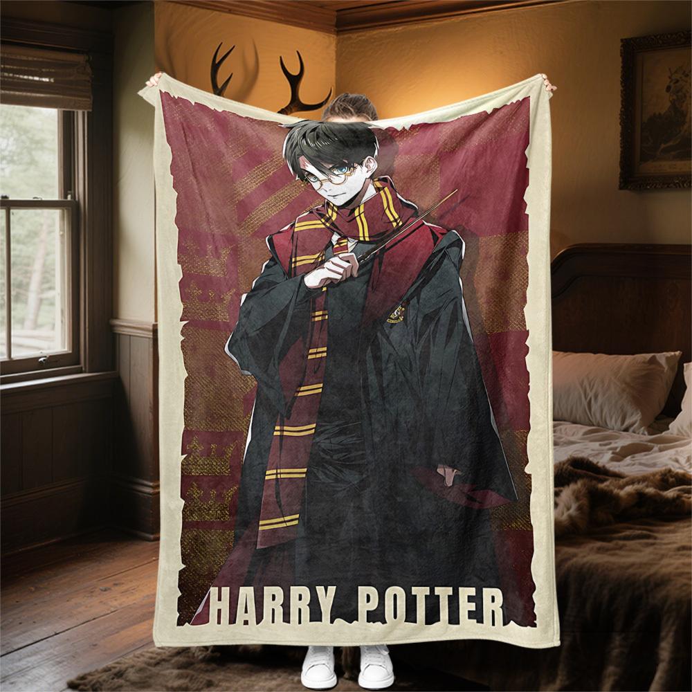 1pc HARRY POTTER CLOAK SCARF Outdoor Flannel Throw Blanket All Season Soft Warmth,Home Decor 1031221