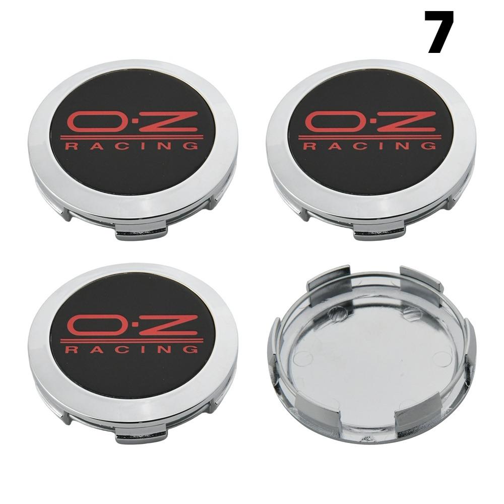 1Set/4PCS 64MM OD / 62MM ID Cap For Rims OZ Logo Wheel Center Cap Sport Car Wheel Cover Hub caps