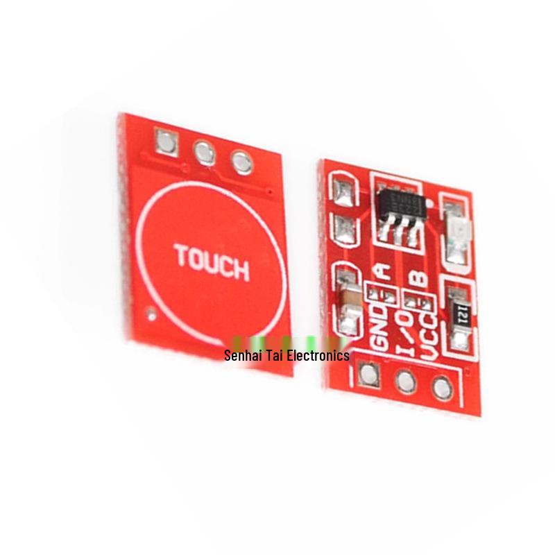 

TTP223 Capacitive Touch Module: Self-Locking/ Momentary Switch, Single Channel 1 piece