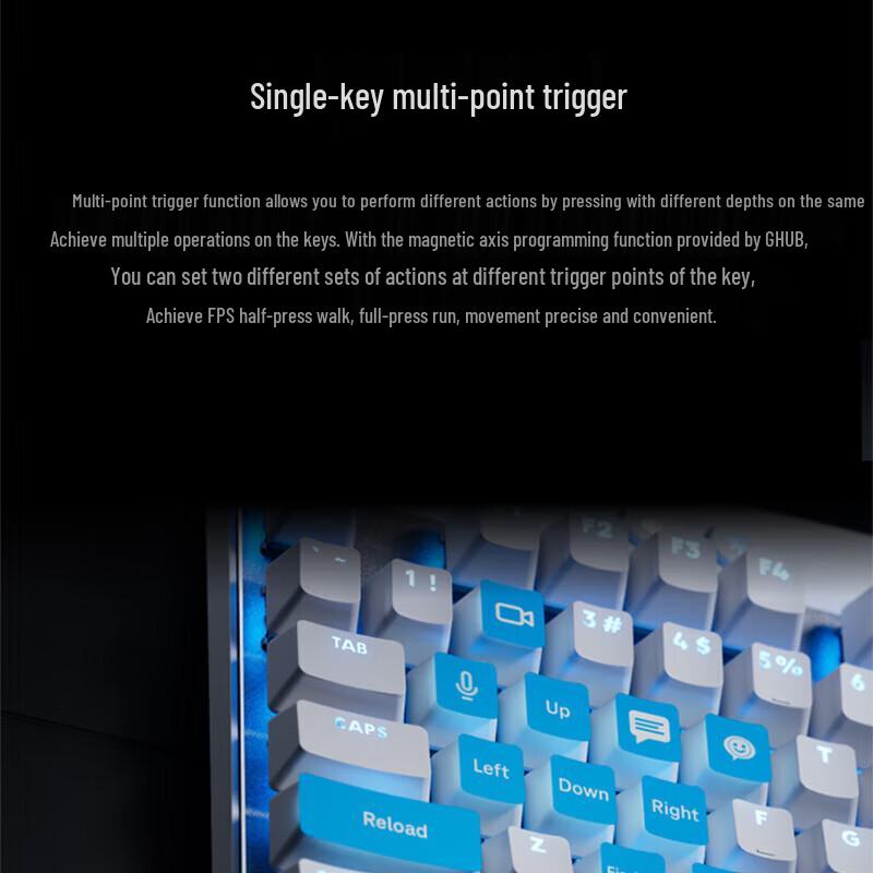 Logitech G PRO X TKL RAPID Magnetic Switch Gaming Keyboard