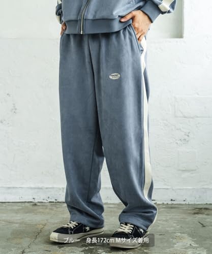 [IMPROVES] [SIDEWAYSTANCE] Suede Punch Track Pants