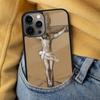Jesus Christ Cross Soft Phone Case for iPhone 17 Air 16e Pro max 15 Pro 13 14 Plus 11 12 MagSafe Magnetic Coque