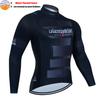 2027 Tour De Italia Giro Invernale Termico Pile Manica Lunga Maglia Ciclismo Set Salopette Ciclismo Abbigliamento Bicicletta MTB Bici