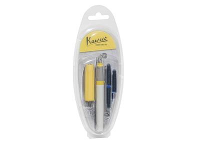 Kaweco Pakeo Fountain Fine Light Includes 3 Ink Blister Officially Imported POB-LS Pen, Nib, Spring, Dual-Use, Cartridges, Type,
