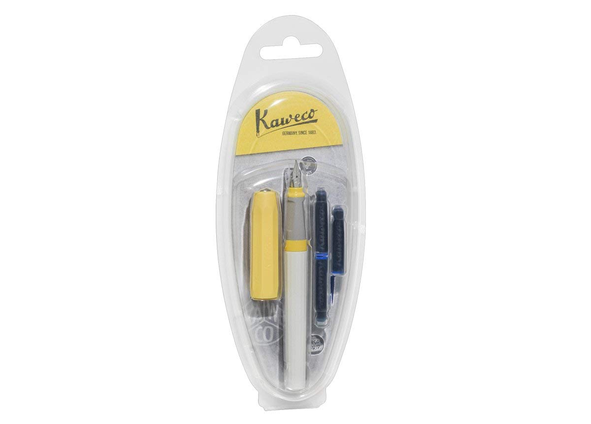 

Kaweco Pakeo Fountain Fine Light Includes 3 Ink Blister Officially Imported POB-LS Pen, Nib, Spring, Dual-Use, Cartridges, Type,
