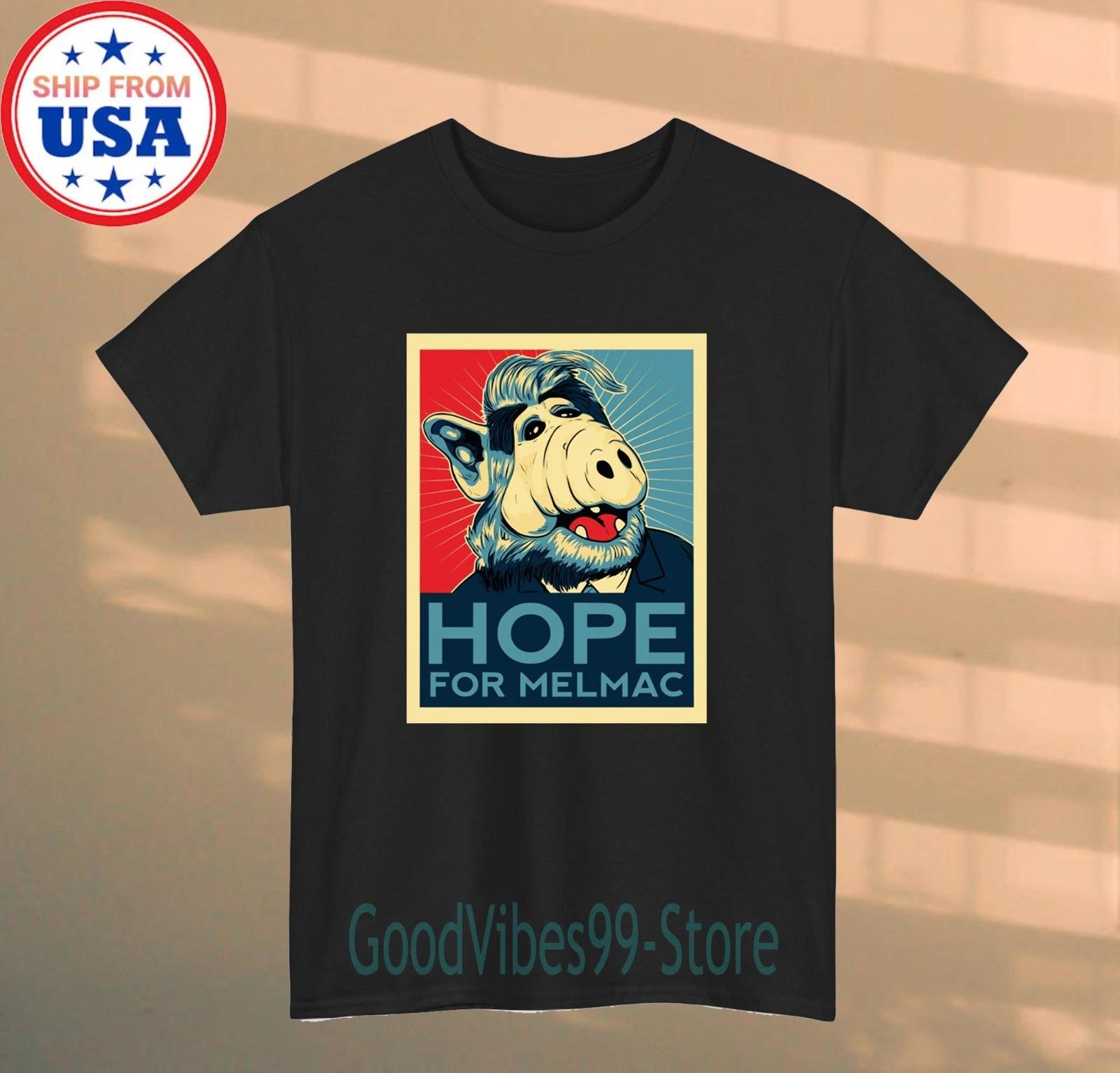 Alf Hope for Melmac Alien Movie Tv Show Men s Black Size S-5XL 2XL
