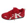 Red strap women's autumn new casual board shoes flat student sneakers