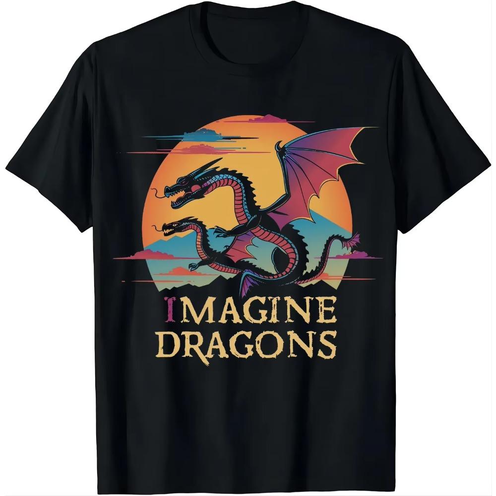 Japanese Tokyo Dragon Asian Inspired Retro 80's Graphic Tees T-Shirt  Y2k Harajuku Tshirt  Women Clothes Vintage Clothes