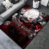 Tokyo Ghoul Theme Custom Name Carpet Rug For Living Room Bedroom Home Sofa Decoration Kids Play Nonslip Floor Mat