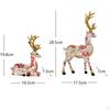 1 Dekorationszubehör Modell Rentierfiguren Skulptur für Schreibtisch