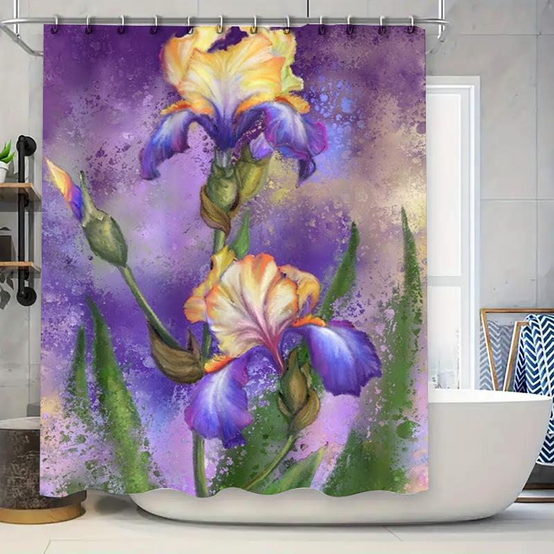 

Очаровательная шторка для ванной или душа с французским бульдогом в солнцезащитных очках. Идеально для любителей домашних животных. 90x180cm