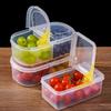 Fruit Vegetable Packaging Food Storage Box Kitchen Refrigerator Fresh-Keeping Box Classified Grid Food Storage Containers