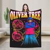 In Loving Memory OT Oliver Tree Blanket Flannel Novelty Soft Throw Blankets for Bedding Lounge Spring Autumn