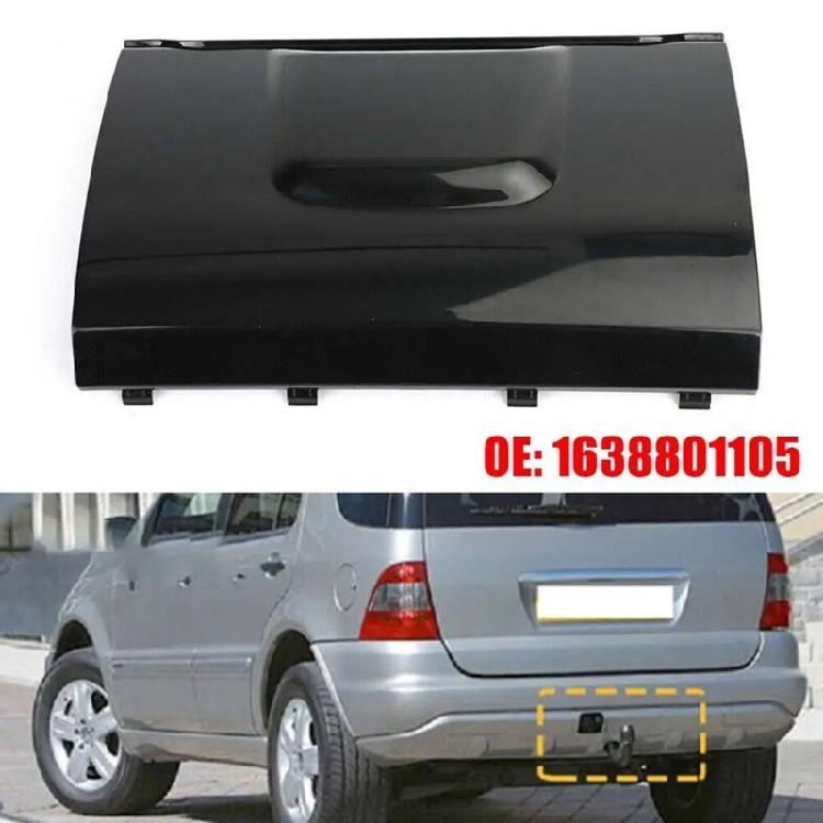 Protective Tow Eye Cover Rear Trailer Hitch Caps Lid Suitable for W163 ML320 ML350 ML500 ML55AMG 1638801105 A1638801105