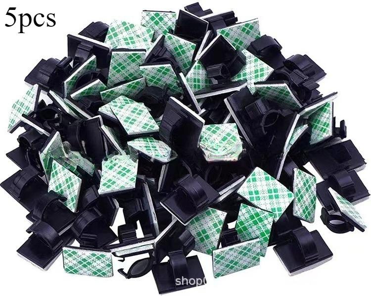 3/5/10pcs Wire Fixing Buckle Optical Fiber Wiring Buckle Cable Fixing Clamp Cable Organizer Desktop Organizer Cable Clip