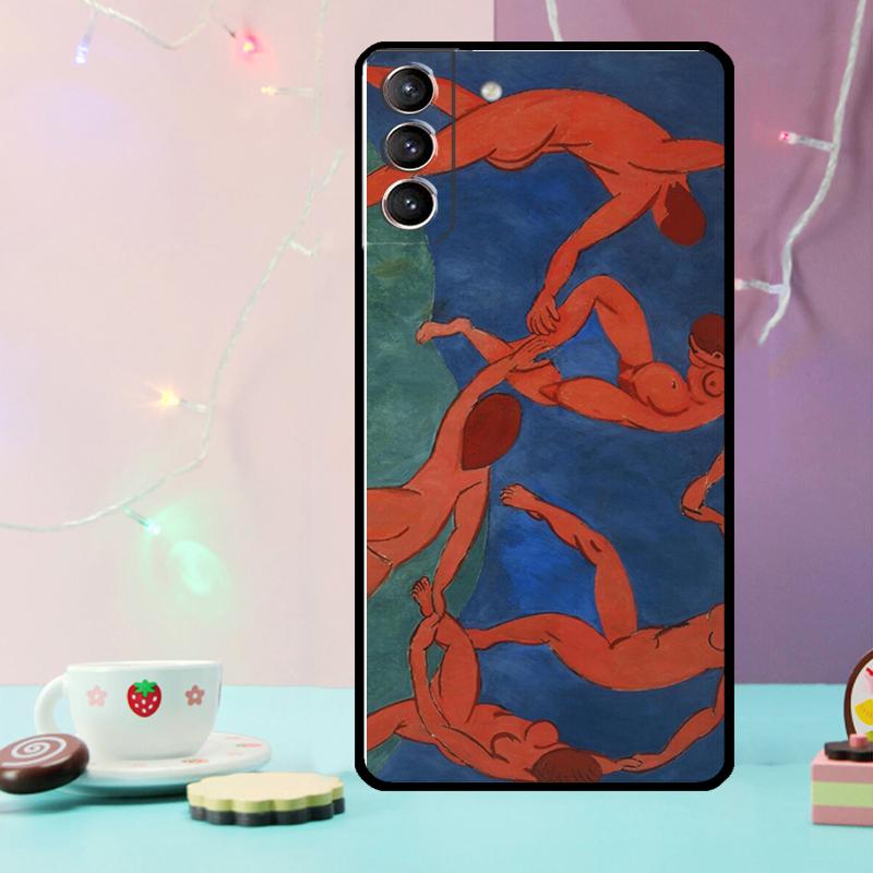 Henri Matisse Art Painting Case For Samsung Galaxy S24 S21 S22 S23 Ultra Plus S20 FE S8 S9 S10 Note 10 20 Ultra Cover