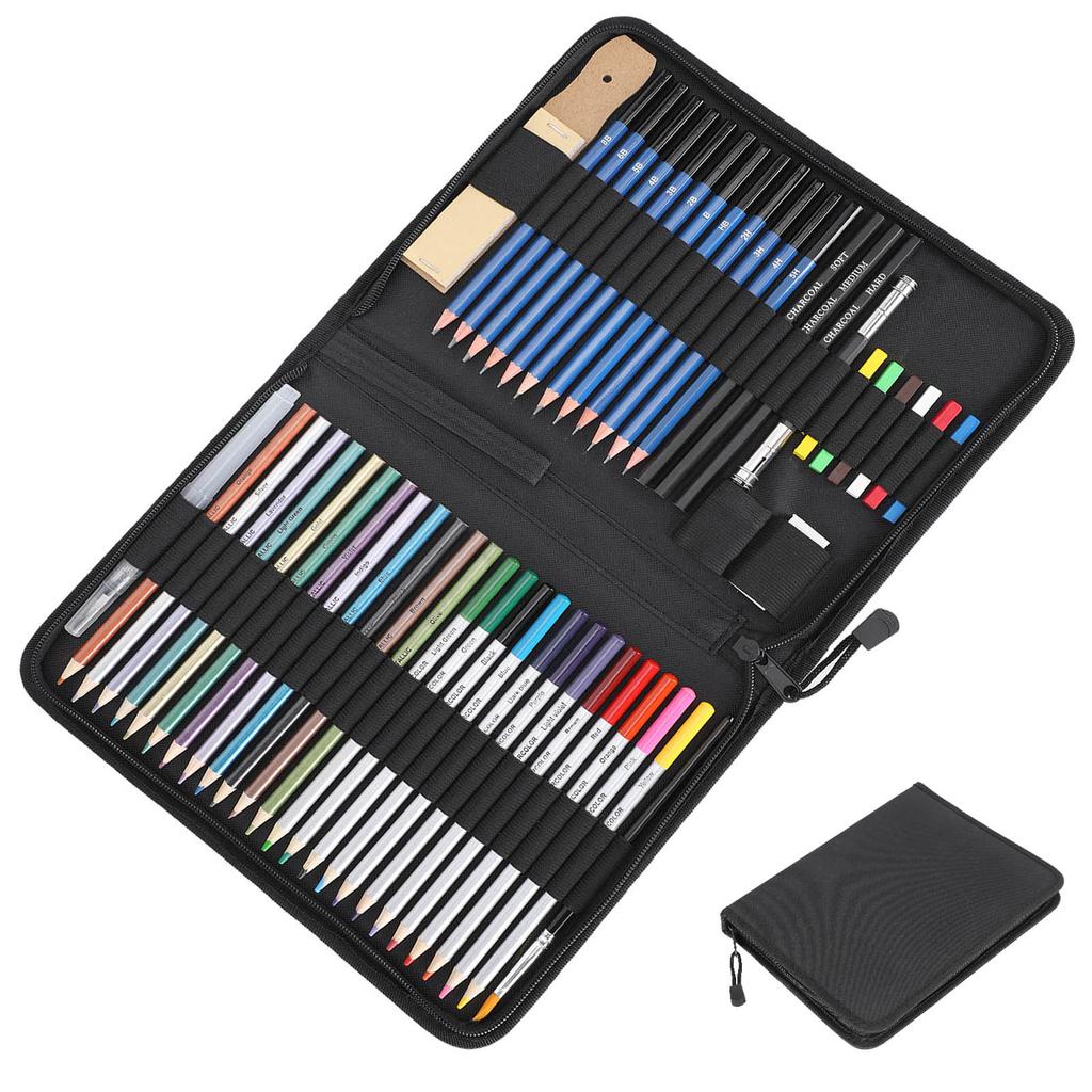 Buntstiftset Professionell Erwachsene Aquarell Malen Skizzieren Schreibwarenzubehör