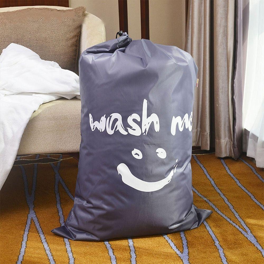 Oxford Cloth Dirty Clothes Organizer Folding Travel Storage Pouch Portable Laundry Bag  Home