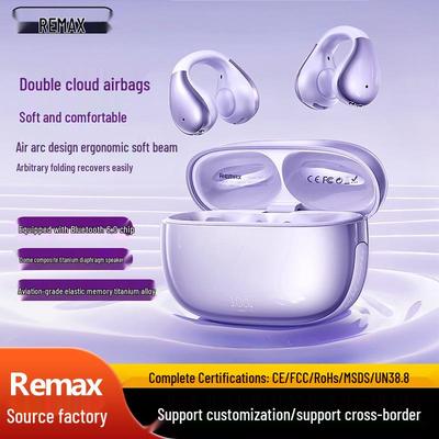 Remax Open-Ear Sport Bluetooth 6.0 Ear Clip Headphones with Low Latency