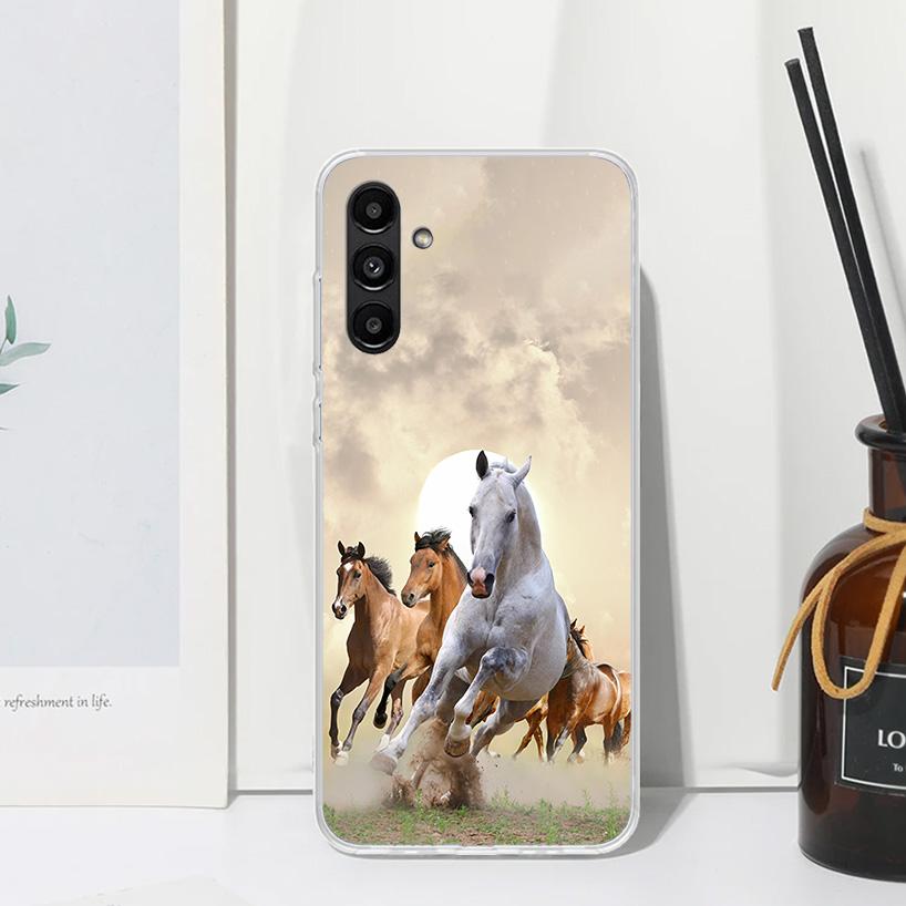 Horse Great Beauty Galloping Phone Case For Samsung Galaxy A15 A25 A35 A55 A14 A24 A34 A54 A13 A23 A33 A53 A12 A22 A32 A52 A05S