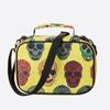 Large-capacity 72-hole Color Lead Watercolor Brush Multi-functional Pencil Bag Detachable Strap Cartoon Skull Pen Bag