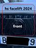 3PCS for MG HS ZS Car Center Front Grille Emblem Rear Trunk Badge Emblem Sticker Steering Wheel Sticker Badge Shell Accessories tcl6