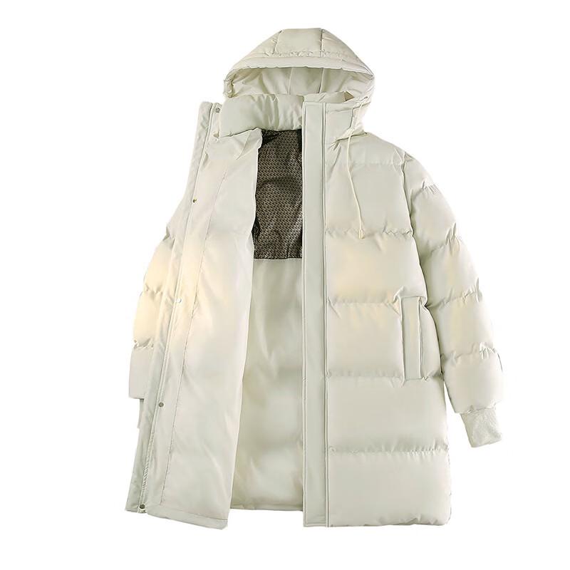 Warrior Unisex Mid-Length Thickened Winter Padded Jacket