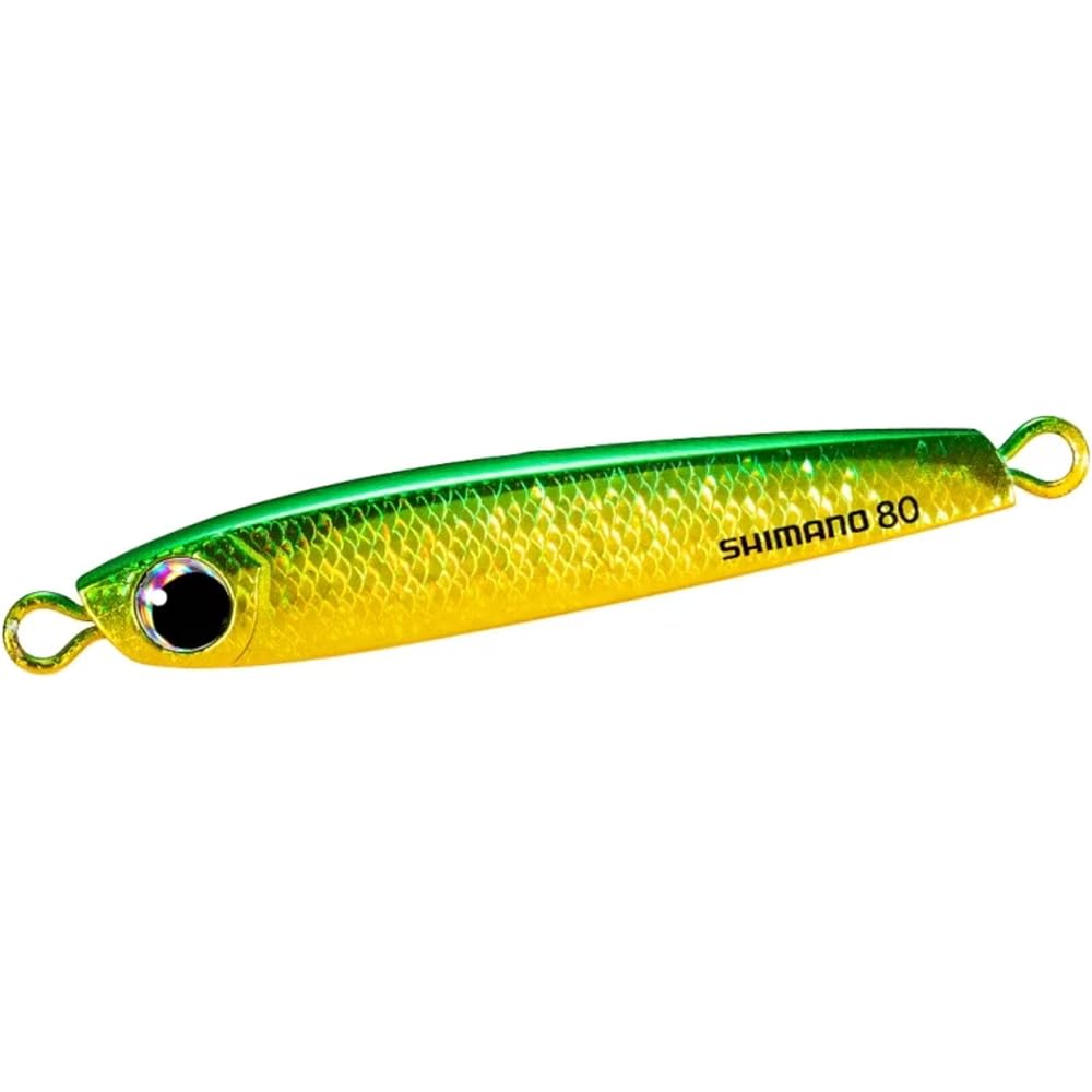 Shimano Ocea Tangman Metal Jig 80g S Green Gold Fishing Tackle