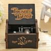 Light Luxury Wooden Hand Cranked Music Box Retro Handmade Music Box for Christmas Gifts/Father Day/Mother Day Gift/New Year Gift