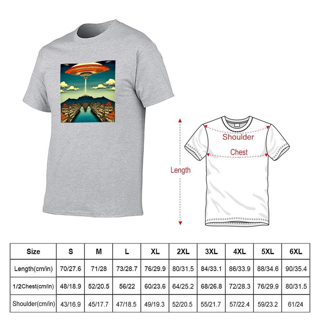UAP UFO Japanese Style Tshirt customizeds sports fans plain black t shirts men