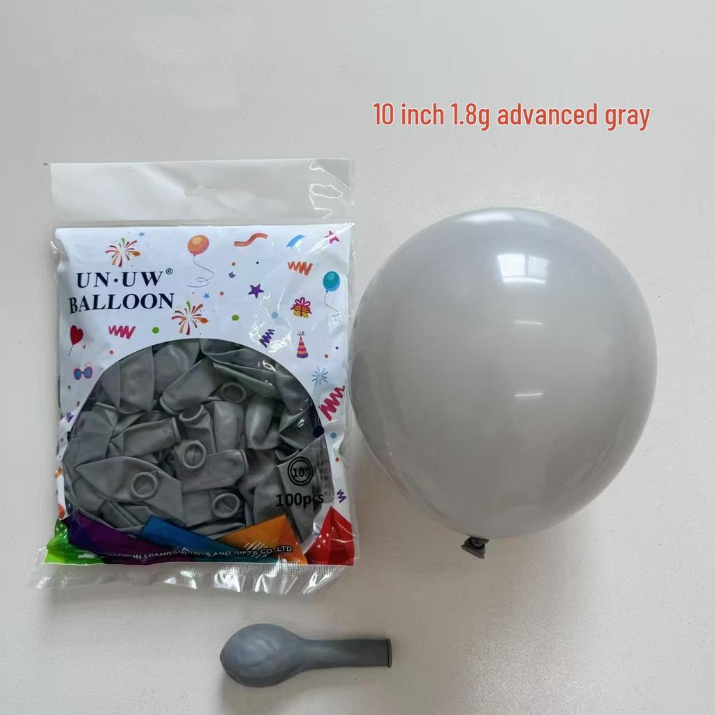 Retro Twilight 10-Inch Morandi Latex Balloons (180g) for Photography & Festival Decoration