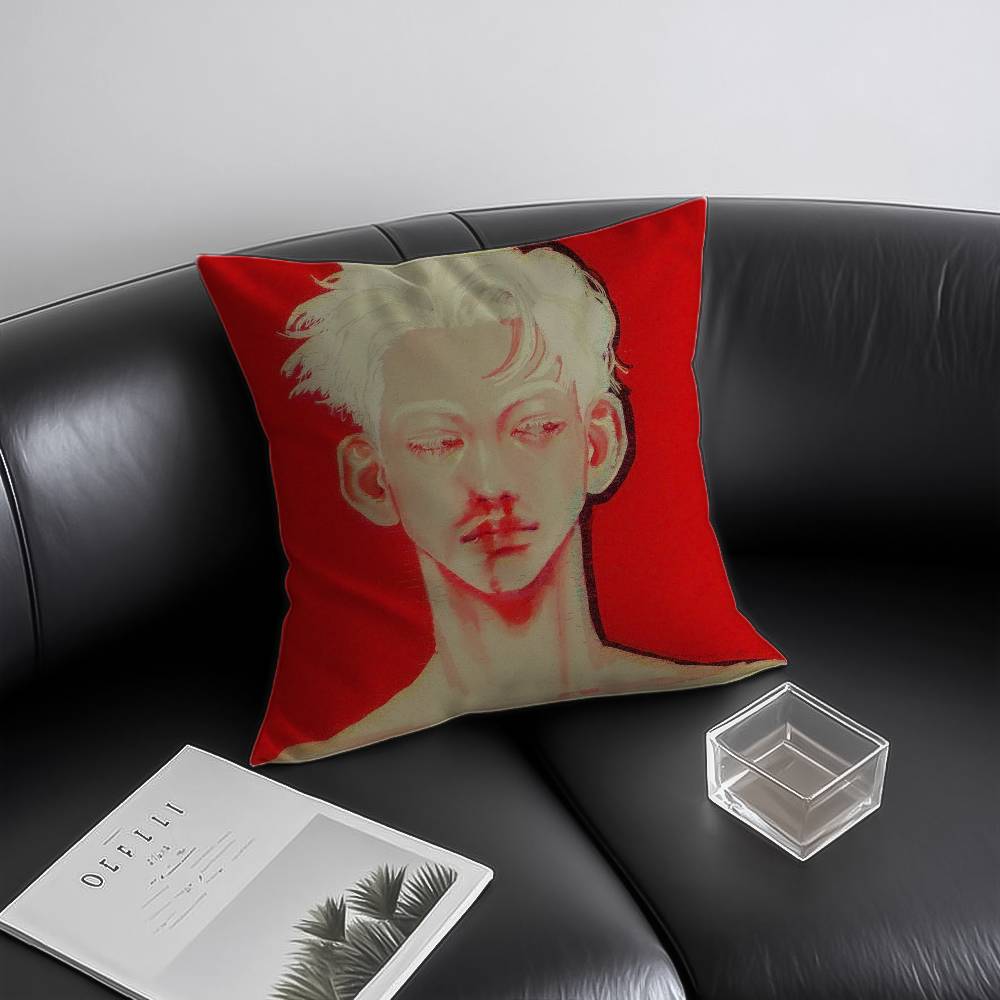 Art Haisoo Pillow Case Anti-dustmite Invisible zipper Sofa Bed