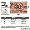 2D Flat Print 30th Birthday Photography Backdrop, Rose Gold Party Background