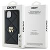 Dkny Dkhcp15Mpqdslk Iphone 15 Plus 6.7  Czarny/Black Quilted Stack Logo