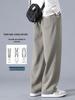 Men's American Velvet-Lined Wide-Leg Heavyweight Sweatpants for Autumn/Winter