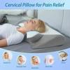 Sleep Memory Neck Pillow Butterfly Slow Rebound Comfortable Memory Foam Sleep Pillow Cervical Orthopedic Neck Massager Pillow