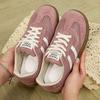 Milk tea color ins breathable women's mesh summer student casual board shoes thick sole lightweight sports casual shoes