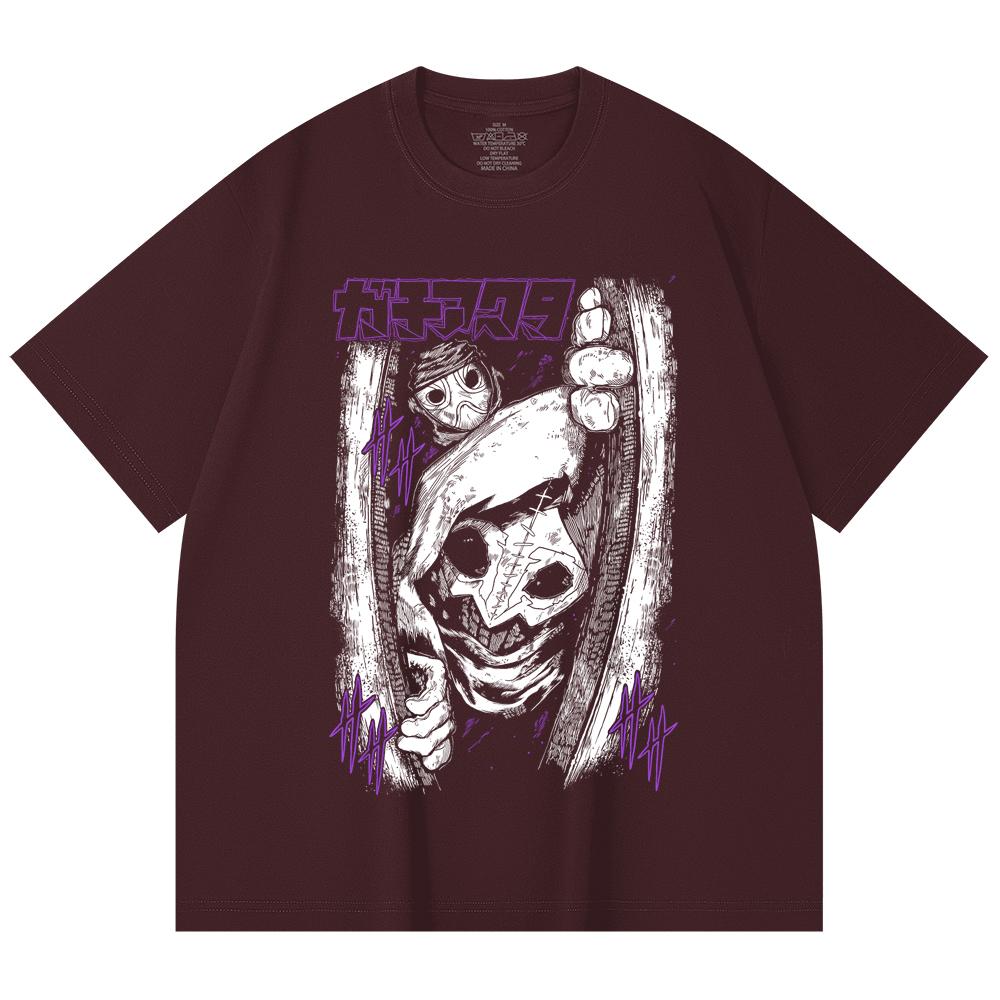 

230 Gsm 100% Cotton Gachiakuta V9 Print Unisex Heavy Cotton T Shirt 2XL