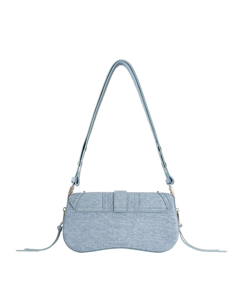 Joy Embossed Shoulder Bag Embossed Blue [JW PEI] -