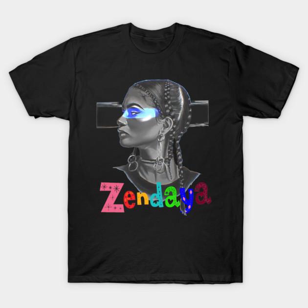 Zendaya Grafica Nuova T-Shirt Unisex Unisex Girocollo Cotone Manica Corta Y2k Oversize Moda Popolare Vintage Maglietta Alta Qualità Regali