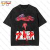 Akira,Anime Movie,Manga,1988 Vintage Oversized T-Shirt IMZQ
