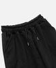 Bastic Wide Sweat Cargo Half Pants_Black