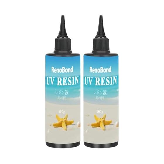 Resin Liquid Large Capacity 1000g UV Resin Liquid Hard Type Molding High Transparency Rapidly Curing Ultra Clear UV/LED Compatible Resin DIY Handmade